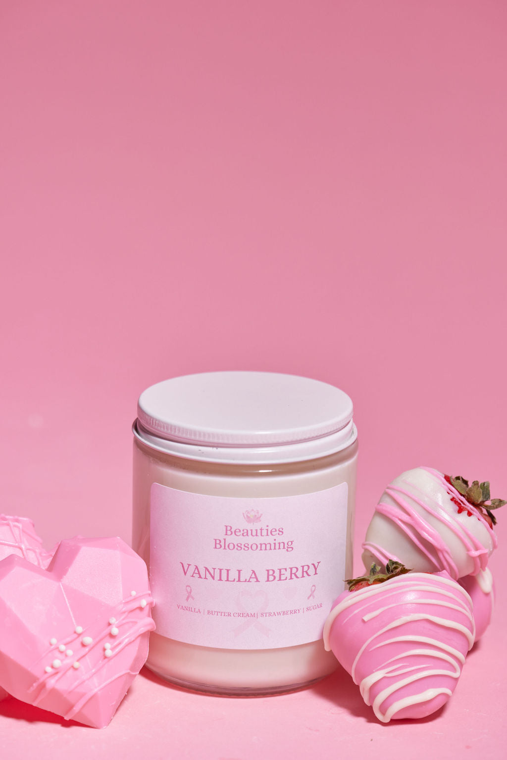 Vanilla Berry Soy Candle Limited Edition